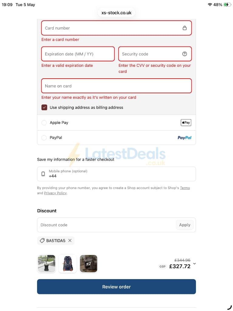 Xs-Stock official product July 2026