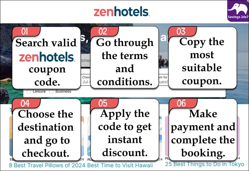 Zen Hotels coupon code tested September 2026 – Coupons Scout