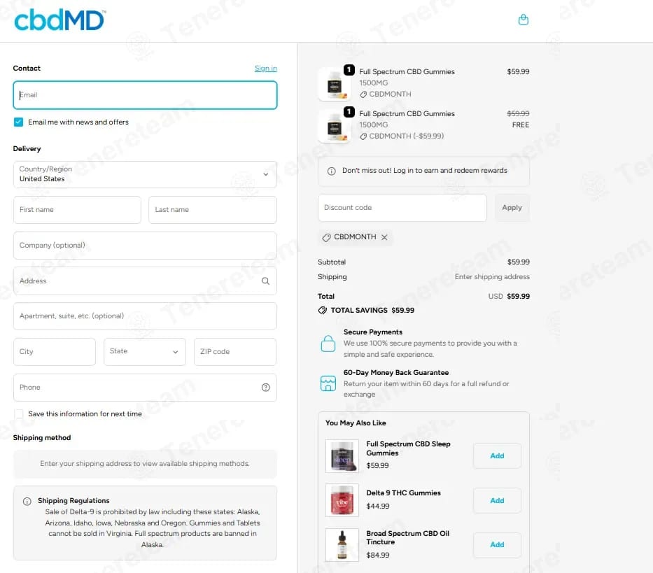 cbdMD coupon code tested July 2026 – Coupons Scout