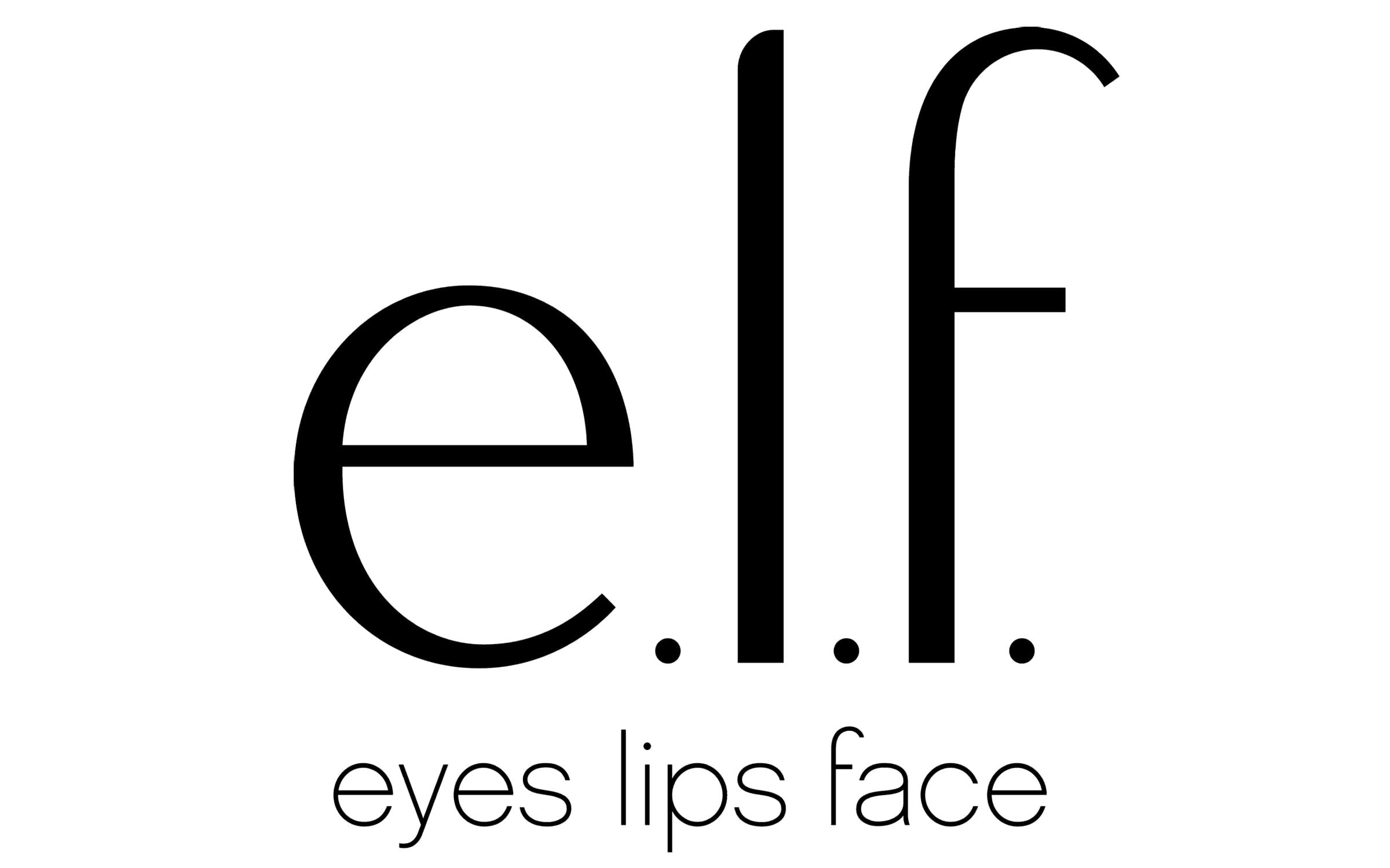 e.l.f. Cosmetics brand logo and complete makeup lineup for affordable beauty shoppers