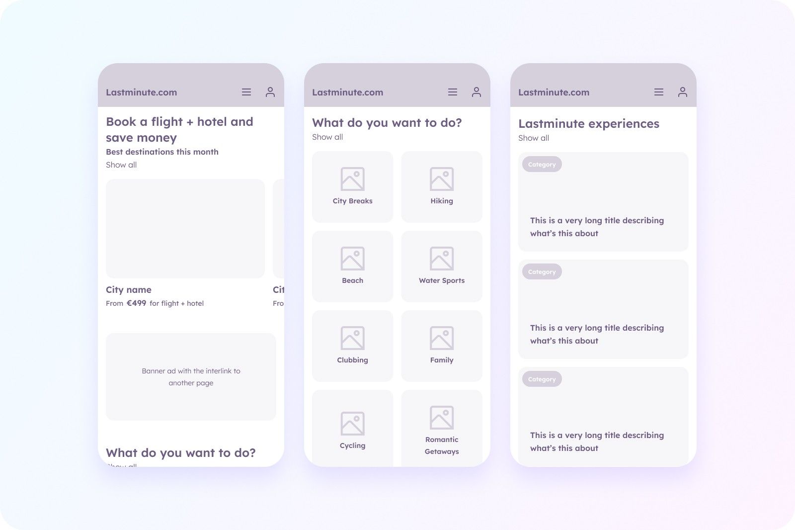 lastminute.com official product September 2026