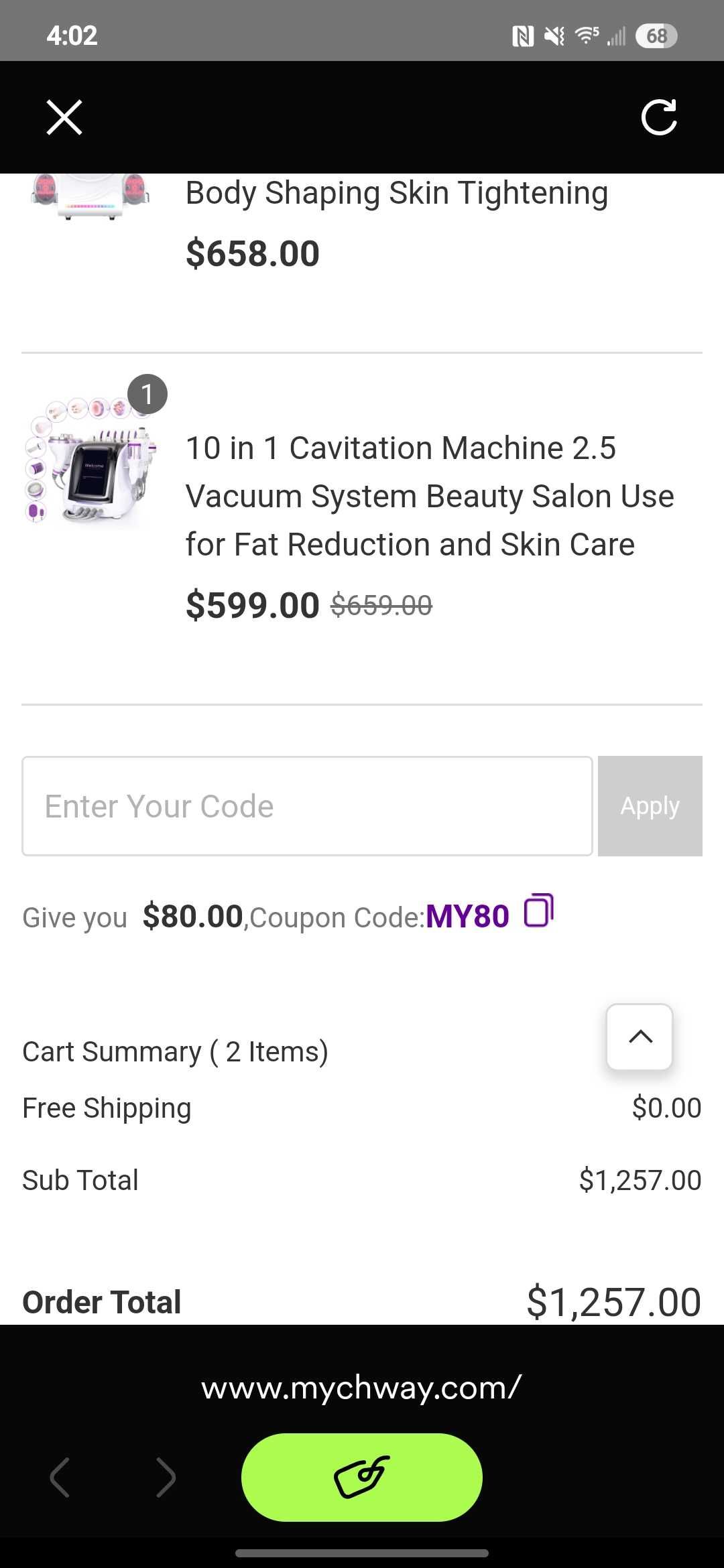 myChway coupon code tested September 2026 – Coupons Scout