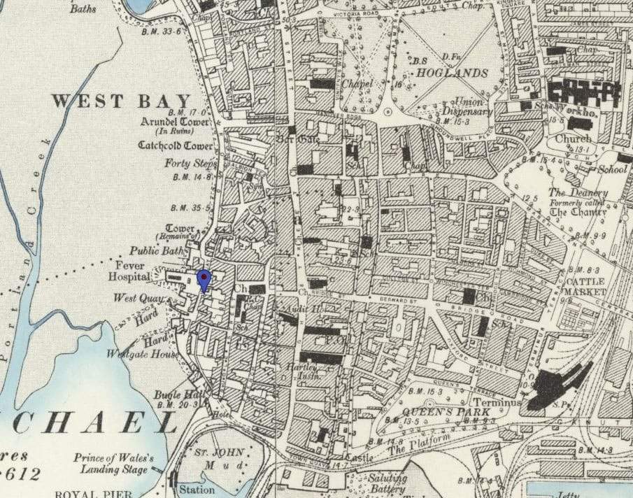 TheGenealogist Map Explorer showing historic UK maps overlaid with modern property boundaries