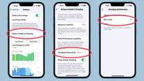 iPhone iOS 80 percent battery charge limit setting screen