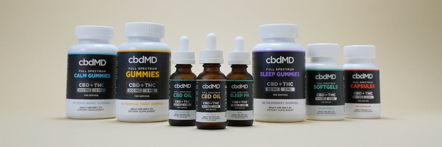 cbdMD Banner