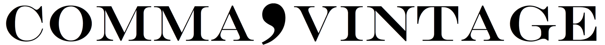 Commavintage Logo