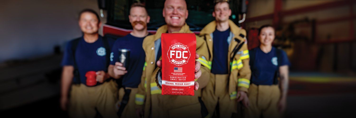 Fire Department Coffee Banner