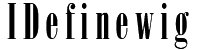 I Define Wig logo