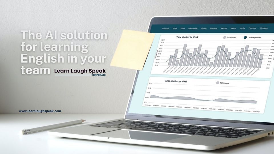 LearnLaughSpeak Banner
