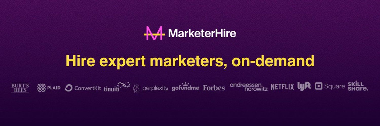 MarketerHire Banner