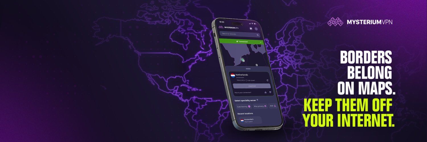 Mysterium VPN Banner