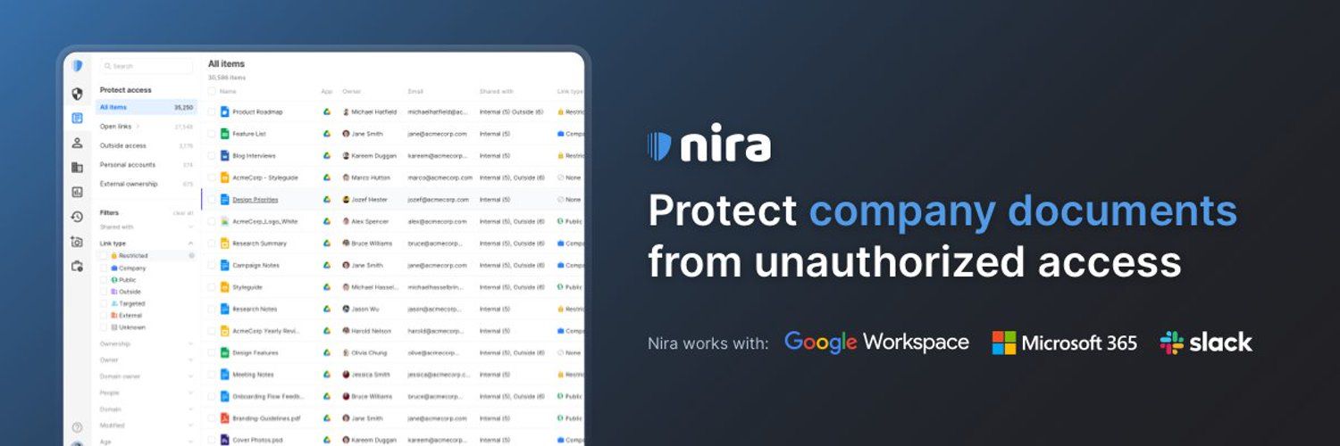 NIRA Banner