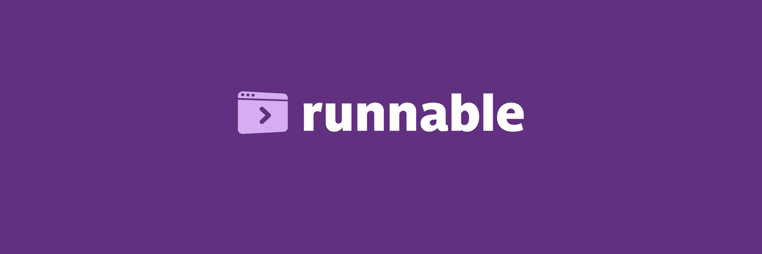 Runnable Banner