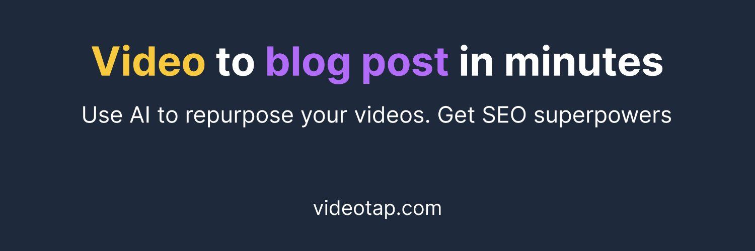 Videotap Banner