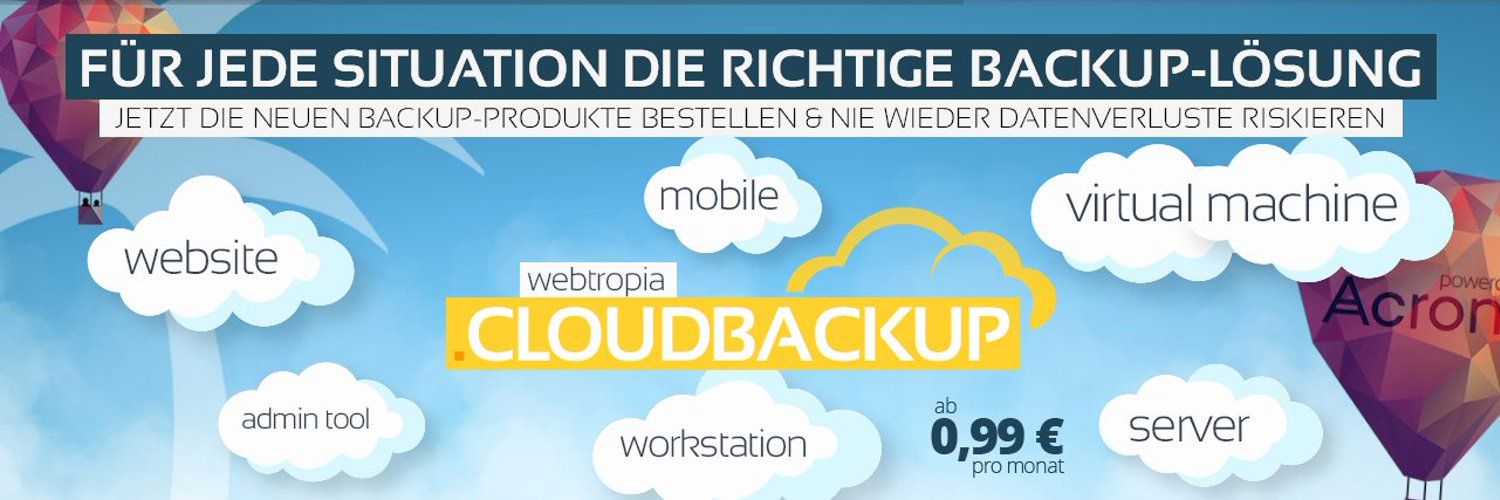 Webtropia Banner